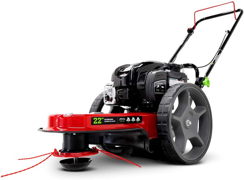 Photo 1 of EARTHQUAKE 37676 M605 Walk Behind String Mower with 163cc Briggs & Stratton, Red/Black
