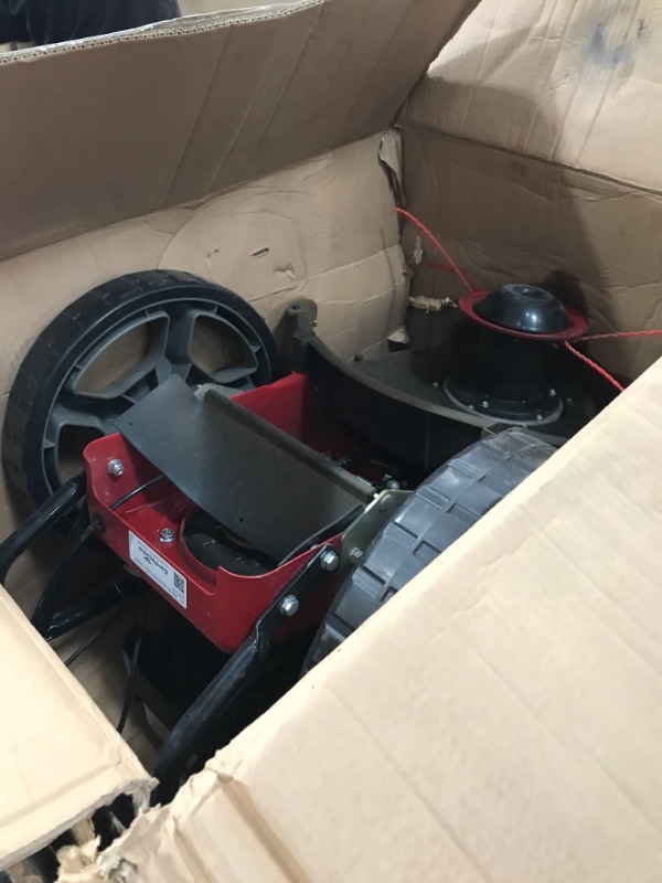 Photo 2 of EARTHQUAKE 37676 M605 Walk Behind String Mower with 163cc Briggs & Stratton, Red/Black
