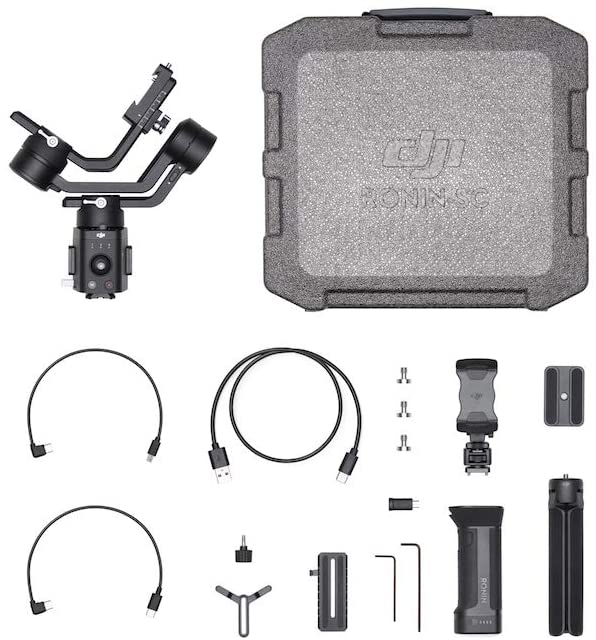 Photo 5 of DJI Ronin-SC - Camera Stabilizer, 3-Axis Handheld Gimbal for DSLR and Mirrorless Cameras,