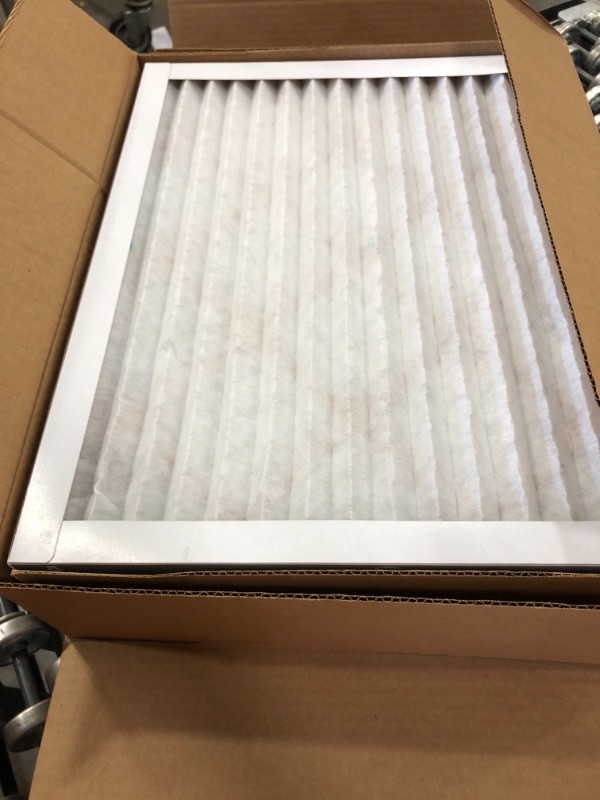 Photo 2 of Amazon Basics Merv 8 AC Furnace Air Filter - 16'' x 20'' x 1'', 6-Pack
