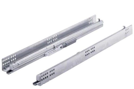 Photo 1 of 18 in. Full Extension Undermount Soft Close Drawer Slide Set 1-Pair (2 Pieces)
