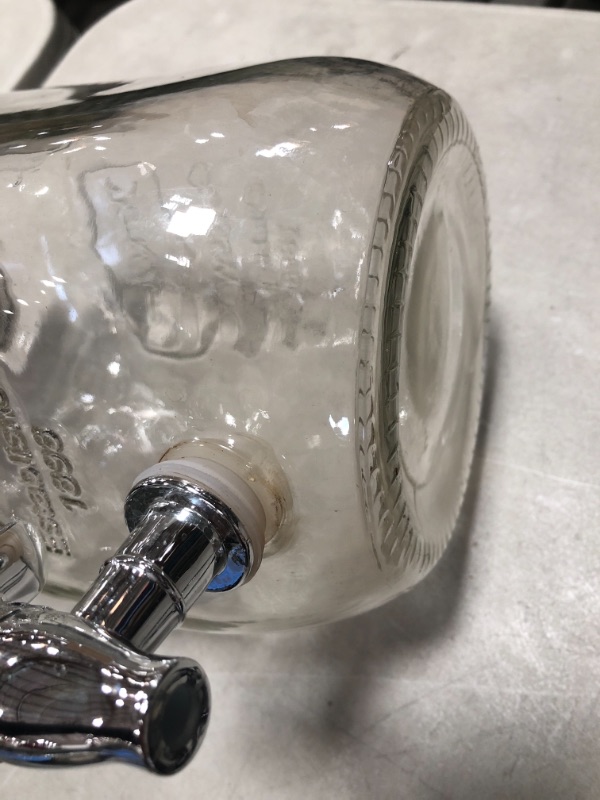 Photo 1 of Gallon Cold Brew Coffee Maker Dispenser - 4 Quart Strong Glass Container with Stainless Steel Spigot Dispenser, Metal Filter and Airtight Metal Lid -for Large Batch Cold Brewing by kitchentoolz and 22 ft. 100-Count Mini Purple Halloween String Lights