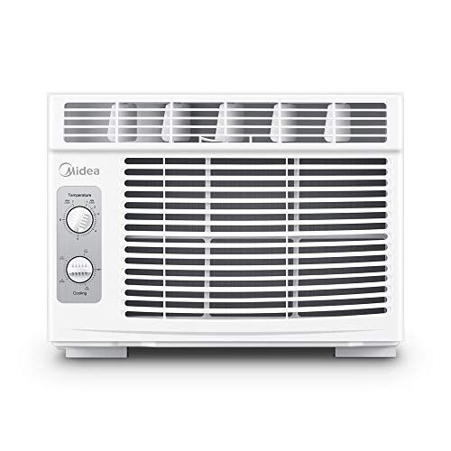 Photo 1 of MIDEA MAW05M1BWT Window air conditioner 5000 BTU with Mechanical Controls, 7 temperature settings, 2 cooling and fan settings, 110V, White