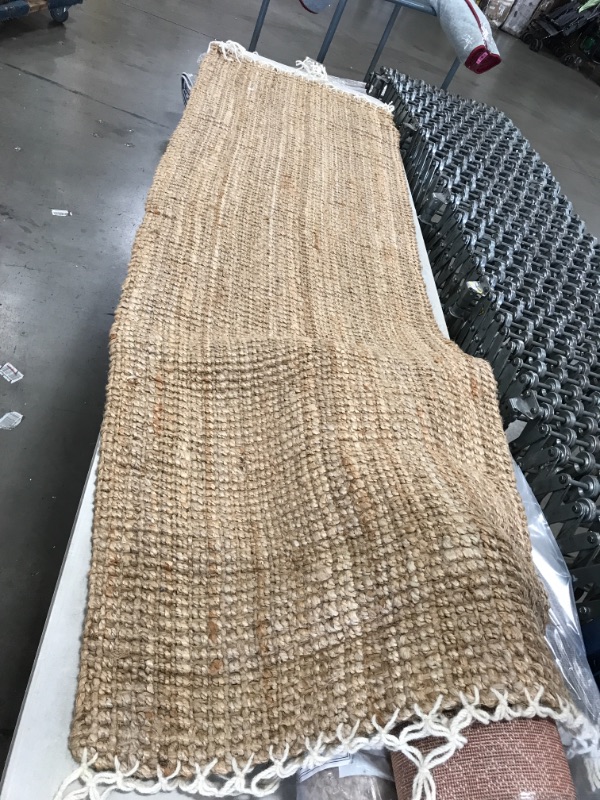 Photo 1 of 2'6"X8" JUTE RUNNER RUG 