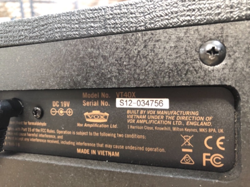 Photo 1 of VOX VT40X Modeling Amp
