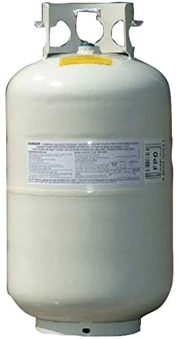 Photo 1 of 
YSN (YSN401 40 Pound OPD Propane Gas Tank , White