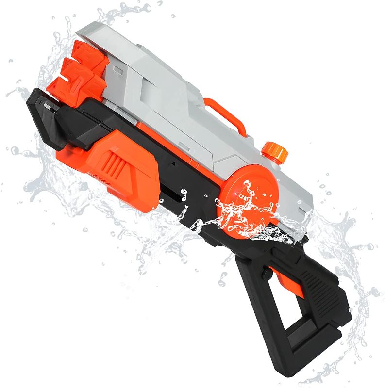 Photo 1 of 
TINLEON Water Guns: Large Squirt Guns for Adults Kids, 920CC Super Squirt Guns Water Soaker, Shoot up to 36 Feet Range Fight Summer Toys Outdoor Swimming..
