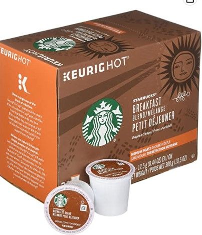 Photo 1 of (x4) StarbucksBreakfast Blend KCups 24ct
EX: 06/30/2022