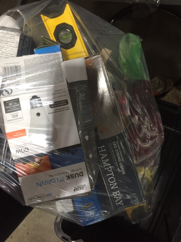 Photo 1 of **NONREFUNDABLE BUNDLE OF HOME GOODS, LIGHTBULBS, HARDWARE AND TOOLS**SOLD AS IS** 