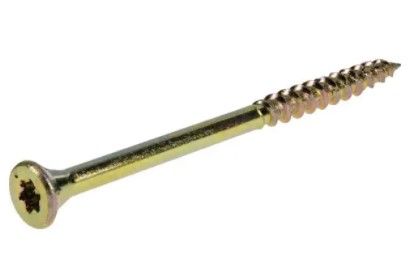 Photo 1 of #10 x 3 in. Star-Flat Head Wood Screws (10 lbs./333-pieces)
