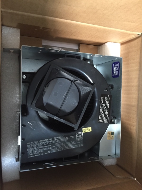 Photo 1 of 50 CFM Wall/Ceiling Mount Roomside Installation Bathroom Exhaust Fan, ENERGY STAR