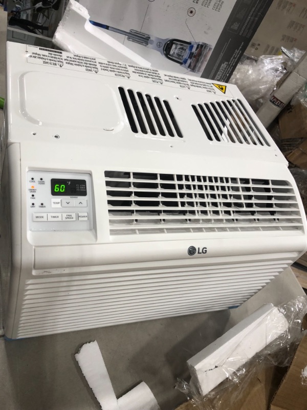 Photo 2 of LG Electronics 6,000 BTU 115V LW6017 Window Air Conditioner with Remote Control