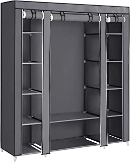 Photo 1 of SONGMICS 59 Inch Closet Organizer Wardrobe Closet