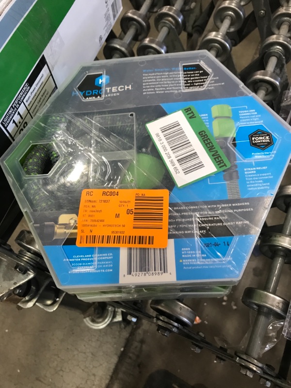 Photo 1 of 5/8 in. Dia. x 50 ft. Burst Proof Expandable Garden Water Hose