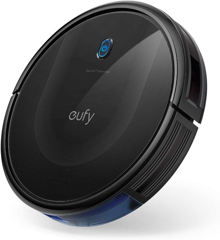 Photo 1 of eufy by Anker, BoostIQ RoboVac 11S, Robot Vacuum Cleaner, Super-Thin, 2000Pa Super-Strong Suction, Quiet, Self-Charging Robotic Vacuum Cleaner, Cleans Hard Floors to Medium-Pile Carpets, Black