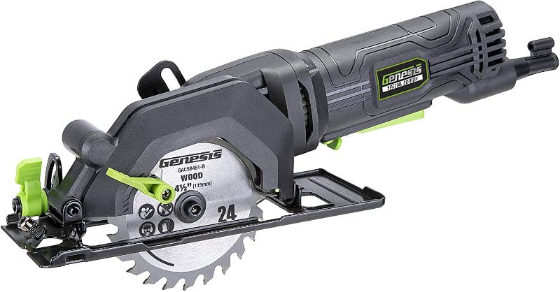 Photo 1 of Genesis 4.0 Amp 4-1/2 in. Compact Circular Saw