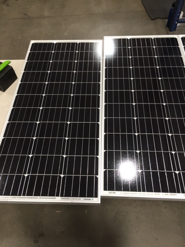 Photo 10 of Renogy 400W 12V Solar Panel Monocrystalline Off Grid Starter Kit with 30A Wanderer Charger Controller
