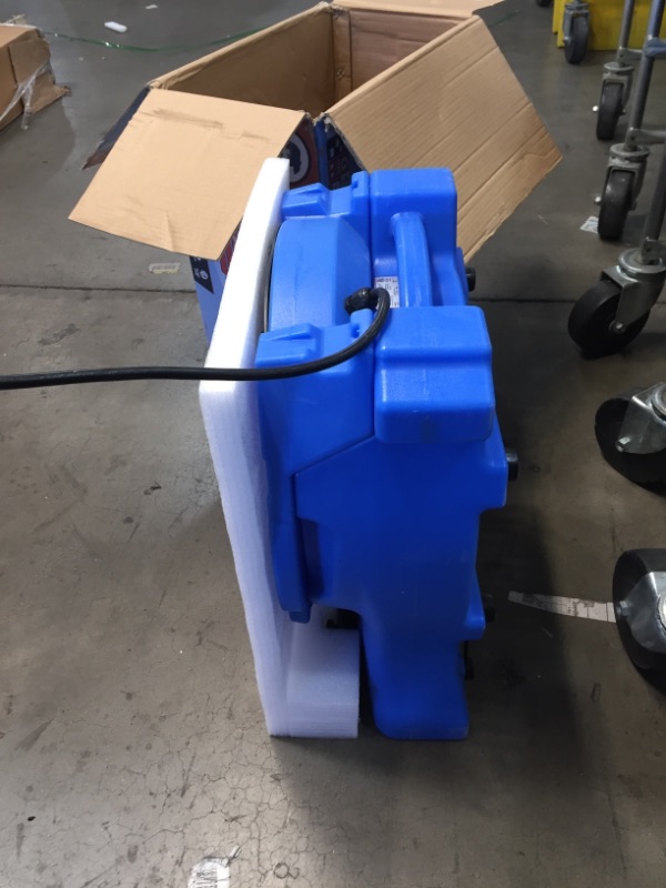 Photo 2 of 1/4 HP Low Profile Blue Air Mover Blower Fan for Water Damage Restoration Carpet Dryer Floor
AS IS USED