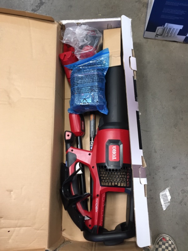 Photo 4 of 60-Volt Max Lithium-Ion Cordless String Trimmer and Leaf Blower Combo Kit (2-Tool), 2.0 Ah Battery and Charger Included
AS IS USED