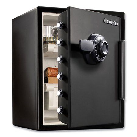 Photo 1 of Sentry SFW205CWB Fire-safe W/combination Access, 2 Ft3, 18.6 X 19.3 X 23.8, Black