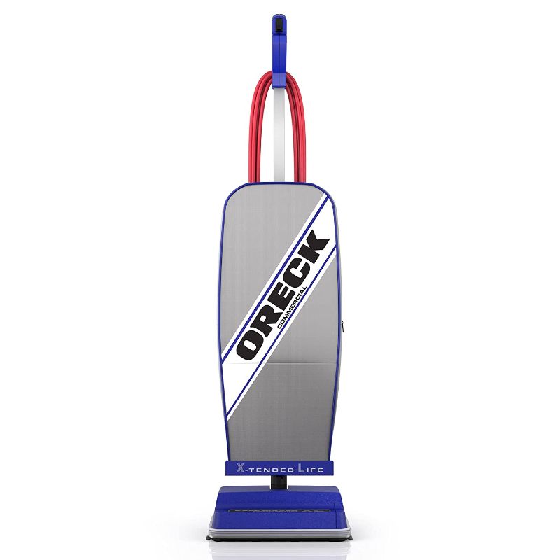 Photo 1 of ***PARTS ONLY*** Oreck Commercial XL2100RHS XL Commercial 12-1/2 in. x 9-1/4 in. x 47-3/4 in. Upright Vacuum - Gray/Blue