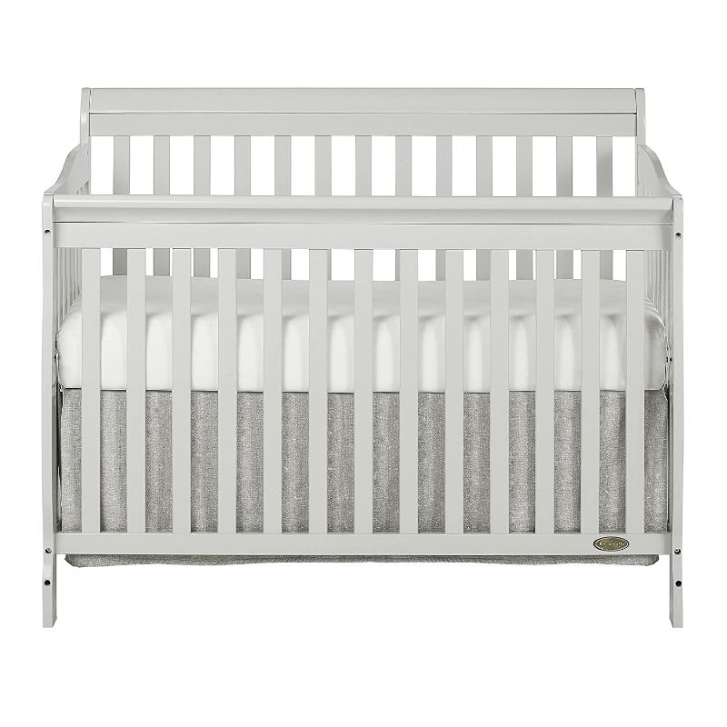 Photo 1 of Dream On Me Ashton 5-in-1 Convertible Crib in Grey