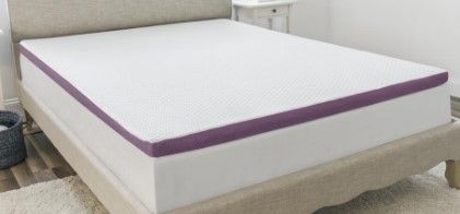 Photo 1 of 2-Inch Advanced Cool Transcend Memory Foam Bed Topper 2 in. Medium No Pocket Memory Foam California King Mattress Topper
