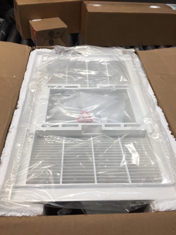 Photo 1 of NuTone 765H80L: 80 CFM 2 Sone Ceiling Mounted Exhaust Fan with Heater and LED Light
