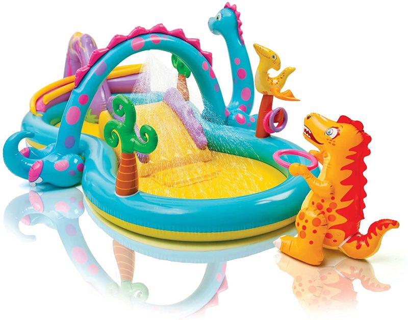 Photo 1 of Intex Dinoland Inflatable Play Center, 119in X 90in X 44in,