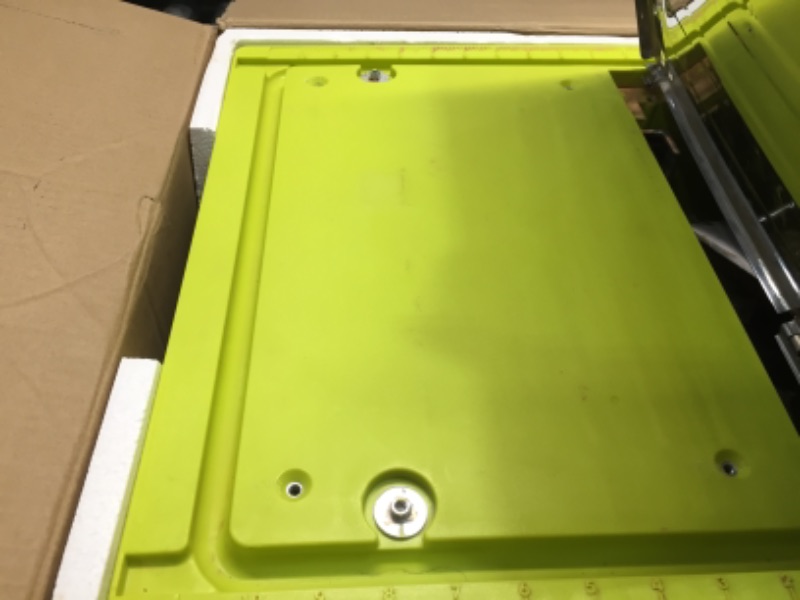 Photo 1 of Ryobi WS722 7 Inch 4.8 Amp Portable Tabletop Wet Tile Saw with Miter Guide and Induction Motor