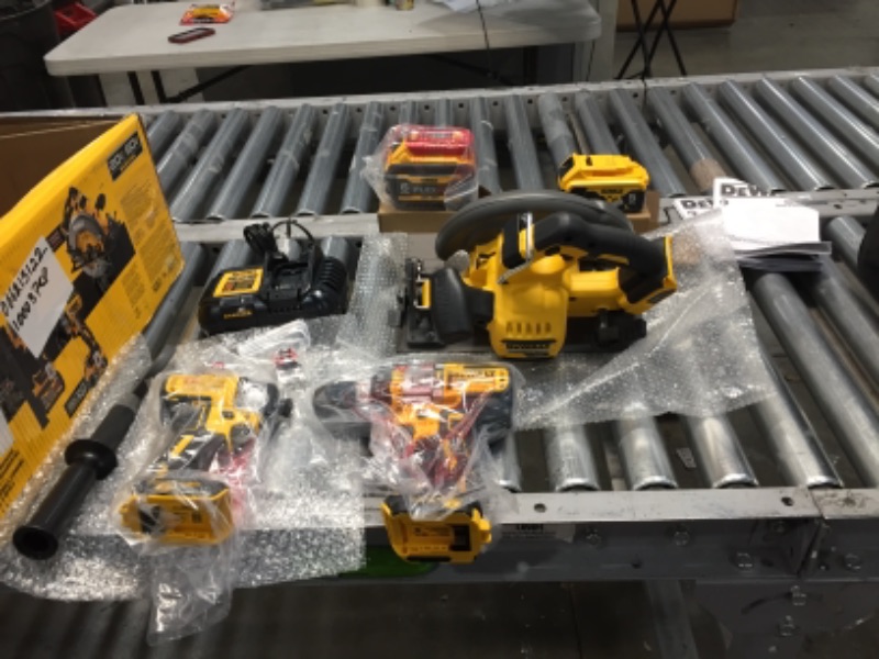 Photo 14 of 20-Volt to 60-Volt MAX Lithium-Ion Cordless Combo Kit (3-Tool)
by DEWALT
