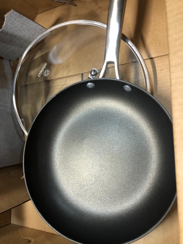 Photo 4 of Calphalon Classic 10-Inch Omelette Fry Pan with Cover
