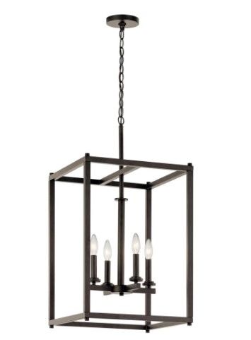 Photo 1 of Crosby 4-Light Olde Bronze Foyer Pendant Light
by  KICHLER
