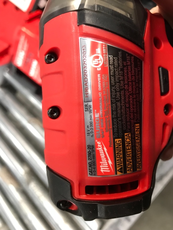 Photo 1 of M18 FUEL 18-Volt Lithium-Ion Brushless Cordless Surge Impact and Hammer Drill Combo Kit (2-Tool) w/(2) 5.0Ah Batteries
