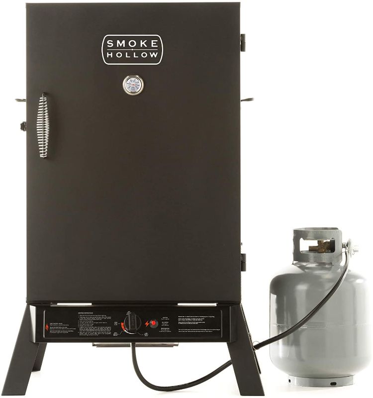 Photo 1 of Smoke Hollow PS40B Propane Smoker by Masterbuilt, Black

