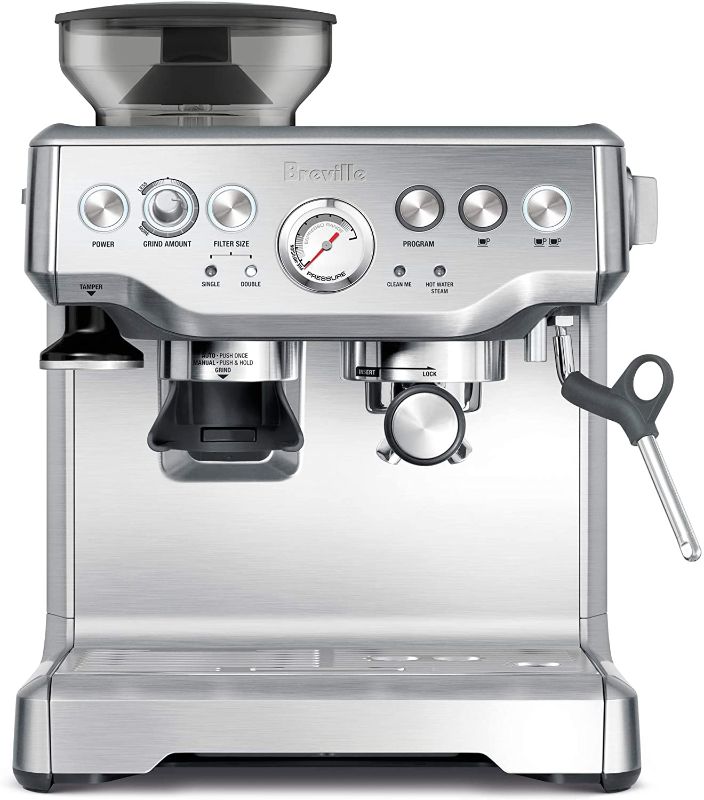 Photo 1 of PARTS ONLY; SHOWED NO SIGNS OF WORKING*
Breville BES870XL Barista Express Espresso Machine, Brushed Stainless Steel
