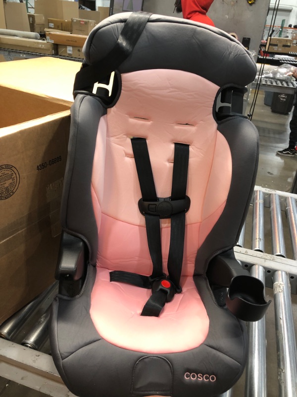 Photo 2 of Cosco Finale DX 2-in-1 Booster Car Seat, Sweet Berry
