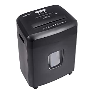 Photo 1 of **does not turn on** Amazon Basics 18-Sheet Cross-Cut Paper, CD, and Credit Card Shredder
