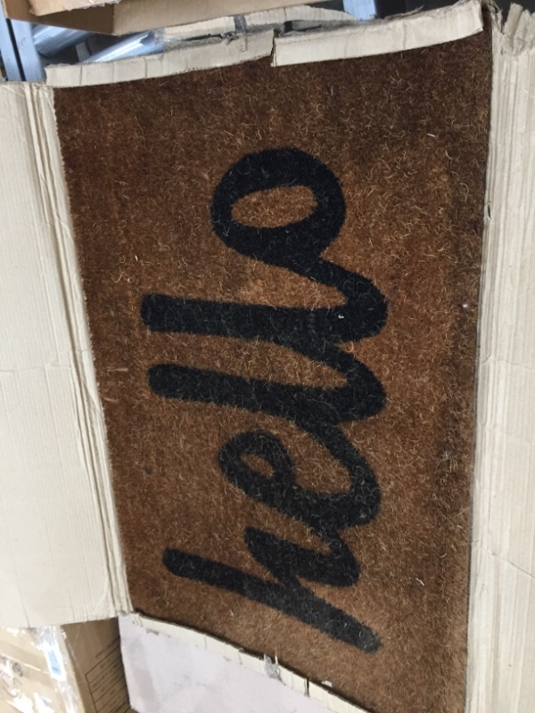 Photo 2 of **USED**
Welcome mat | Hello Door mat for Front Door | Entryway

