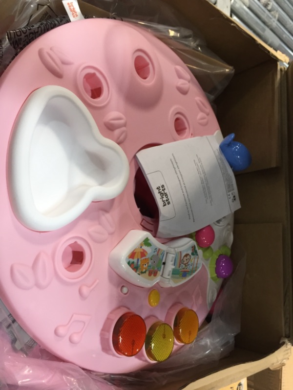 Photo 2 of **ACTUAL COLOR IS PINK**
Bright Starts 3-in-1 Around We Go Activity Center & Table Ages 6 months Plus
