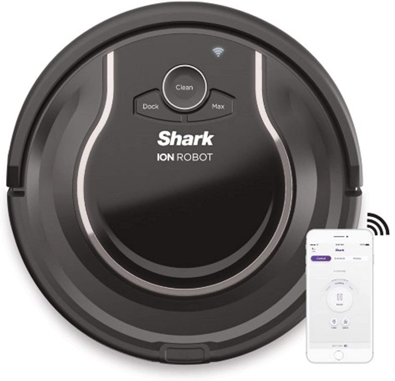 Photo 1 of **DOES NOT POWER ON**
Shark Robotic Vacuum, 0.45 Quarts, Smoke
