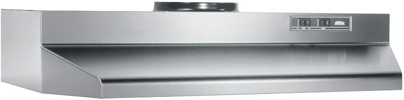 Photo 1 of **MINOR DENTS**
Broan-NuTone 423604 Under Cabinet Range Hood Insert, 36 Inch, Stainless Steel
