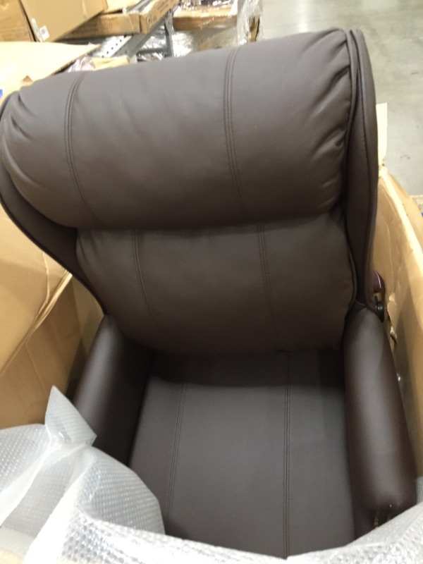 Photo 1 of **PREVIOUSLY USED, MAY BE MISSING PARTS**
Flash Furniture High Back Traditional Tufted Brown LeatherSoft Executive Ergonomic Office Chair with Oversized Headrest & Nail Trim Arms
