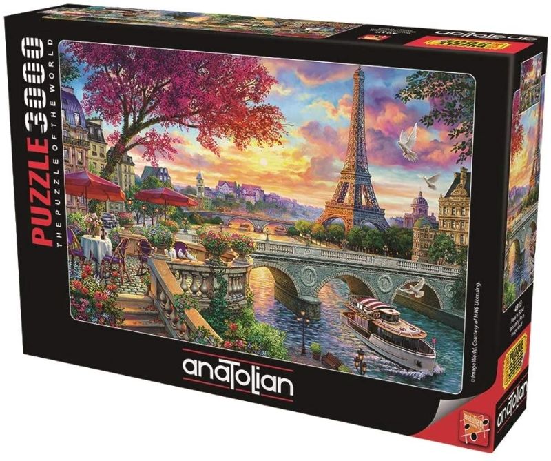 Photo 1 of Anatolian Puzzle - Blooming Paris, 3000 Piece Jigsaw Puzzle #4919
