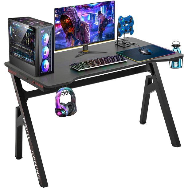 Photo 1 of STOCK PHOTO NOT EXACT- Gaming Computer Desk