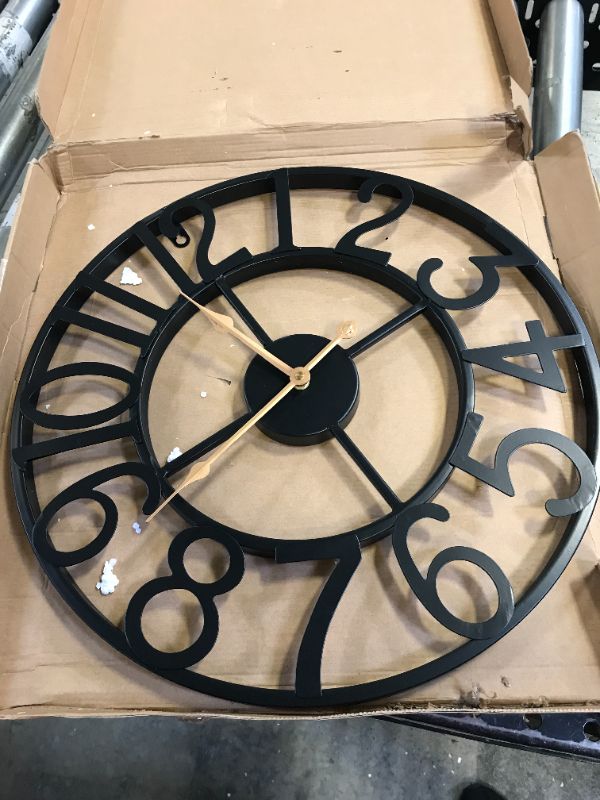 Photo 1 of 18" LARGE WALL CLOCK