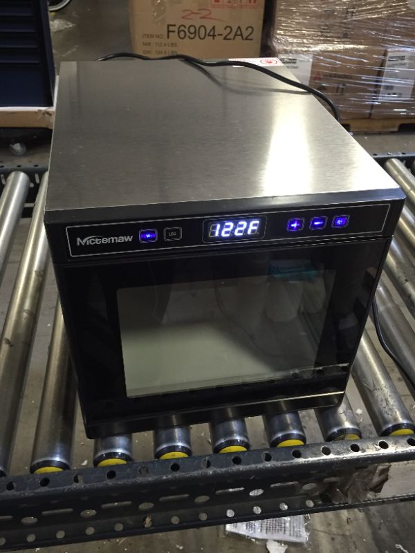 Photo 1 of Nictemaw Food Dehydrator Machine, 8-Layer Dehydrators for Food and Jerky, Beef, Fruit, Dog Treats, Herbs, with 8 Stainless Steel Trays, Digital Timer & Temperature Control, Fruit Roll Sheet, Recipe Book, 600W