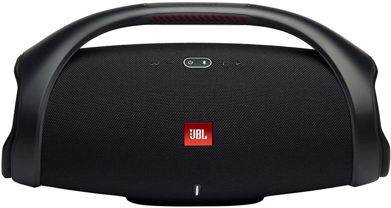 Photo 1 of PARS ONLY-------------BUTTON ISSUES. COMES ON BUT WONT TURN OFF. WONT CONNECT TO BLUETOOTH------------- JBL Boombox 2 - Portable Bluetooth Speaker, Powerful Sound and Monstrous Bass, IPX7 
