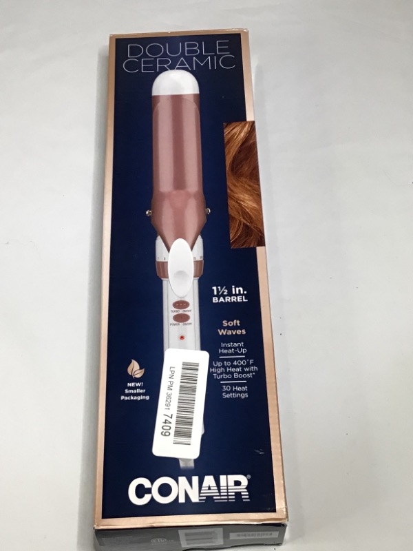 Photo 2 of Conair Double Ceramic 1.5-Inch Curling Iron