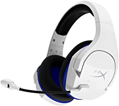 Photo 1 of HyperX Cloud Stinger Core – Wireless Gaming Headset, for PS4, PS5, PC, Lightweight, Durable Steel Sliders, Noise-Cancelling Microphone - White